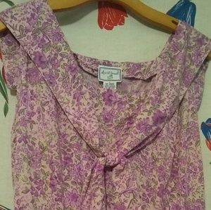 April Cornell sleeveless comfortable dress.  L